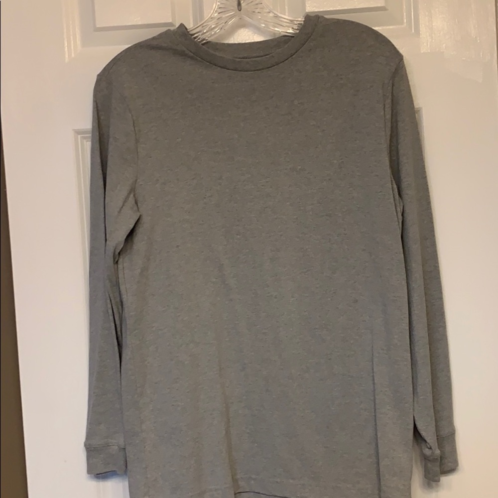 Old Navy XL 14-16 grey long sleeve shirt